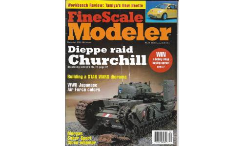 Revista Fine Scale Modeler 1998-12 Dieppe Raid Churchill